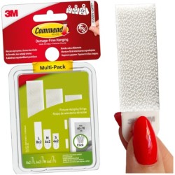 Rzep Samoprzylepny do Obrazów COMMAND ZESTAW 36 szt