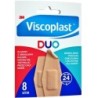 VISCOPLAST DUO WODOODPORNE PLASTRY ELASTYCZNE 8 szt - 2 rozmiary