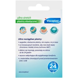 VISCOPLAST Plastry Elastyczne ULTRA STRETCH 20 szt