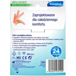 VISCOPLAST Plastry Elastyczne ULTRA STRETCH 8 szt