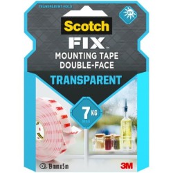 Tasma Dwustronna Montazowa SCOTCH Przezroczysta 1,5m