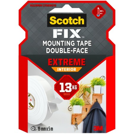 Tasma Dwustronna Montazowa SCOTCH EXTREME 5m wewnetrzna