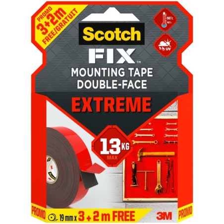 Tasma Dwustronna Mocna 3M SCOTCH EXTREME Promo 5m