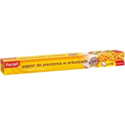 PACLAN Papier Do Pieczenia 16 Arkuszy Silikonowany