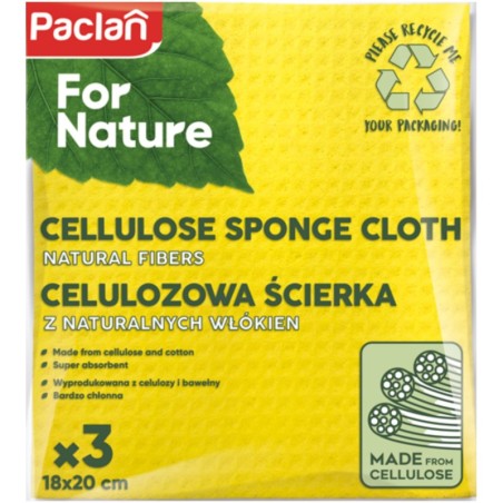 CELULOZOWE SCIERKI KUCHENNE GABCZASTE PACLAN 3 SZT