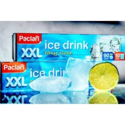 PACLAN woreczki do lodu Kartonik 90 szt XXL