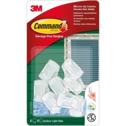 COMMAND OUTDOOR KLIPSY8 LAMPKI  17017