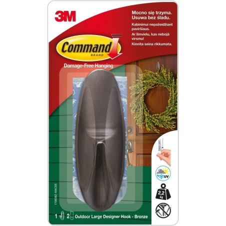 COMMAND 3M OUTDOOR HACZYK DUŻY 1SZT 2,2 Kg 17083