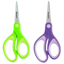 Nożyczki Scotch dla dzieci od 6 lat spiczaste ergonomiczne