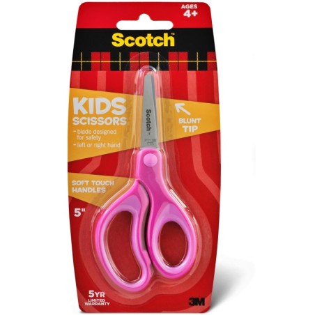 Nożyczki Scotch dla dzieci od 4 lat zaokrąglone ergonomiczne