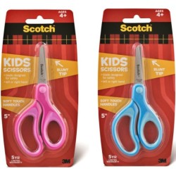 Nożyczki Scotch dla dzieci od 4 lat zaokrąglone ergonomiczne
