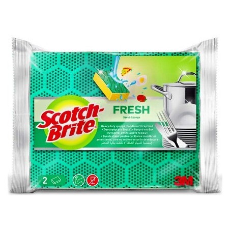 SCOTCH-BRITE-FRESH kuch. PLASKI -2szt