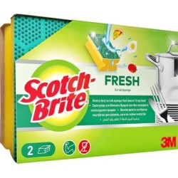 SCOTCH BRITE FRESH CZYŚCIK PROFILOWANY 2 SZT