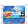 SCOTCH BRITE FRESH CZYŚCIK PŁASKI 2 SZT DO DELIKATNYCH