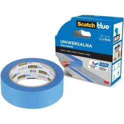 SCOTCH TAŚMA MALARSKA BLUE UNIWERSALNA 36mmx41m
