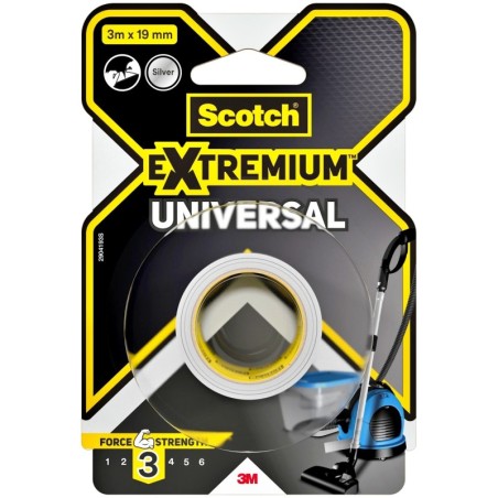 TAŚMA NAPRAWCZA SCOTCH UNIVERSAL SILVER 3m x 19mm