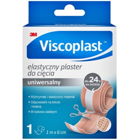 VISCOPLAST ELASTYCZNY 1m*6cm do ciec