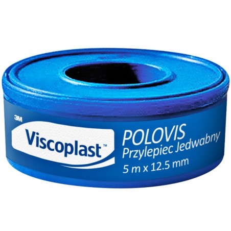 VISCOPLAST POLOVIS przlepiec Jedwabny     5*12,5mm