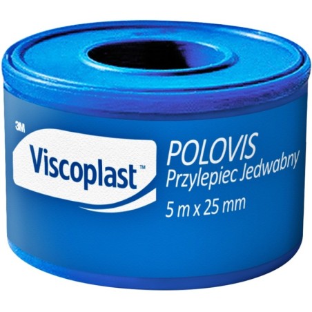 VISCOPLAST POLOVIS przylepiec Jedwabny    5*25mm