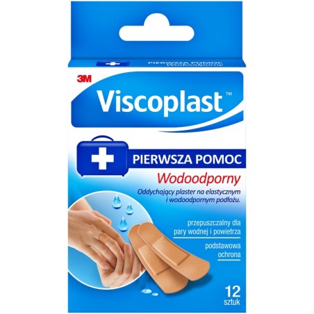 VISCOPLAST PLASTRY ZESTAW WODOODPORNY 12 szt