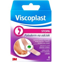 VISCOPLAST Plastry  Na Odciski 6szt