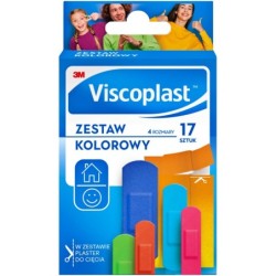 VISCOPLAST KOLOROWY  ZESTAW 17 SZT