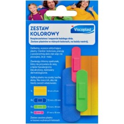 VISCOPLAST KOLOROWY  ZESTAW 17 SZT