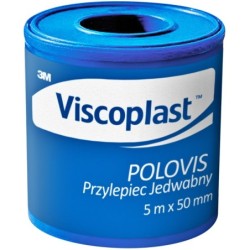 VISCOPLAST POLOVIS przylepiec Jedwabny    5*50mm
