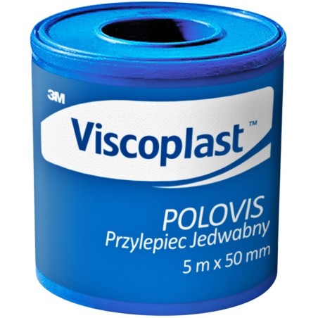 VISCOPLAST POLOVIS przylepiec Jedwabny    5*50mm