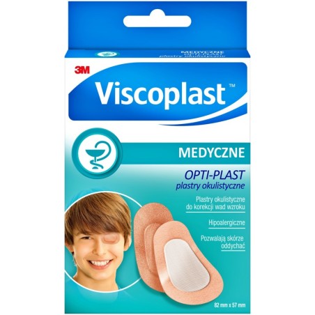 VISCOPLAST OPTIPLAST 82x57mm 10 szt
