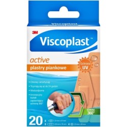 VISCOPLAST Plastry Piankowe Wodoodporne do 24h 20s