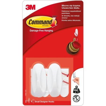 COMMAND 3M HACZYKI MAŁE 2 SZT 0,45 Kg 17082