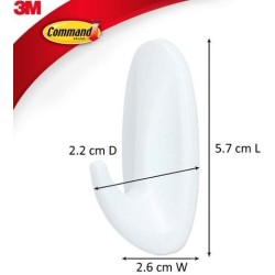 COMMAND 3M HACZYKI MAŁE 2 SZT 0,45 Kg 17082