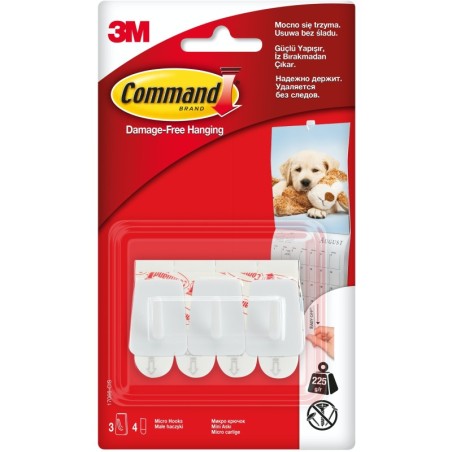 COMMAND 3M HACZYKI MAŁE 3 SZT 0,225 Kg 17066