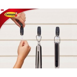 Haczyki COMMAND z uchwytem metalowym 17065 BLACK