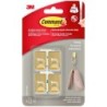 Haczyki COMMAND METALOWE 4 SZT 17032G GOLD