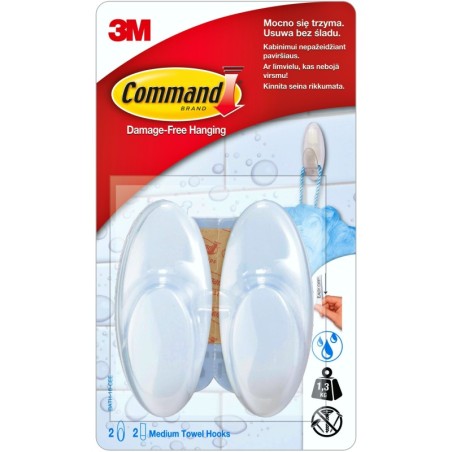 COMMAND 2 HAKI ŁAZIENKOWE ŚREDNIE 1,3Kg BATH-18