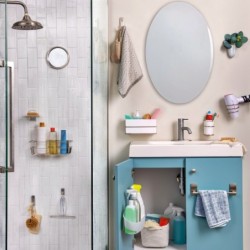 COMMAND KOSZYK LAZIENKOWY PÓŁKA KOSZYCZEK METALOWY