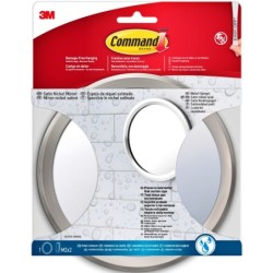 COMMAND Samoprzylepne LUSTRO Łazienka Satyna Nikiel