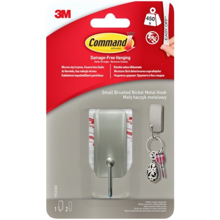 COMMAND HACZYK UCHWYT METALOWY INOX MAŁY 0.45 Kg