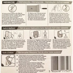 Haczyki COMMAND klipsy do Dekoracji Ozdób 12 szt 17840CLR