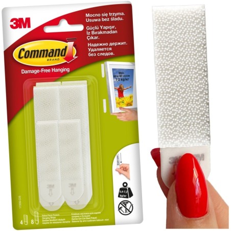 COMMAND 3M RZEPY ZESTAW DUŻE + ŚREDNIE 24 szt