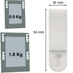 COMMAND RZEPY Do RAMEK MAŁE 8SZT 1,8Kg 17202