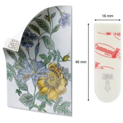 COMMAND 3M PASKI MOCUJĄCE MAŁE 12SZT PLAKAT 17024