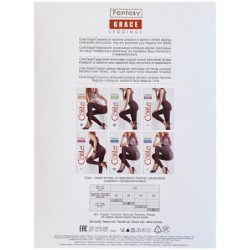 LEGINSY DAMSKIE WZORY CONTE GRACE R 170-94 CZARNE