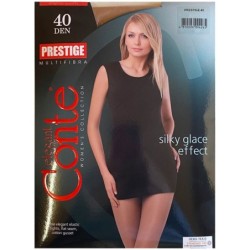 RAJSTOPY PLUS SIZE CONTE 40 DEN PRESTIGE R6 GRAFIT