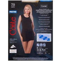 RAJSTOPY DAMSKIE CONTE 70 DEN PRESTIGE R3 NERO