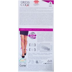 RAJSTOPY DAMSKIE CONTE 8 DEN DRESS CODE R4 BEIGE