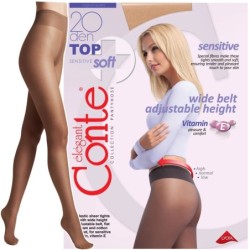 RAJSTOPY DAMSKIE CONTE 20 DEN TOP SOFT R2 BEZ