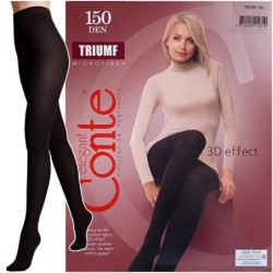 RAJSTOPY DAMSKIE CONTE 150 DEN TRIUMF R3 NERO